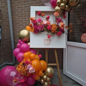 Bloemenbak welkomstbord bruiloft geboorte in diverse maten