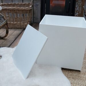 Gepersonaliseerde multifunctionele  speelgoedkist, herinneringskist trouwkist geboortekist speelgoedkist 39 cm.