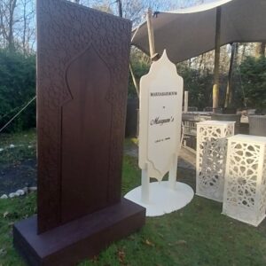 Backdrop welkomstbord Arabisch